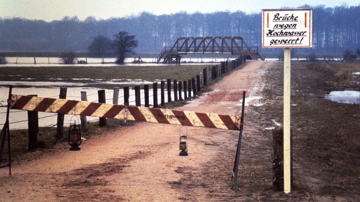 Hochwasser, Letter 1965 12 23, Foto Willi Borges