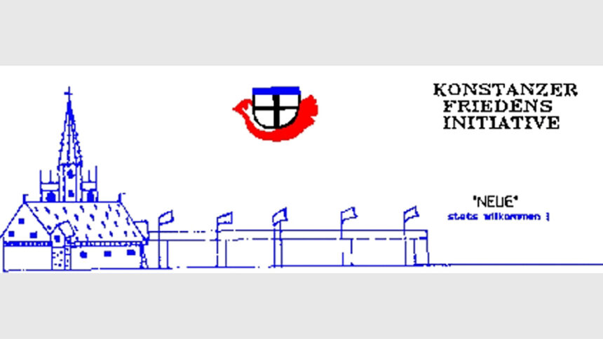 „Die Provinz lebt“: Konstanzer Friedensinitiative
