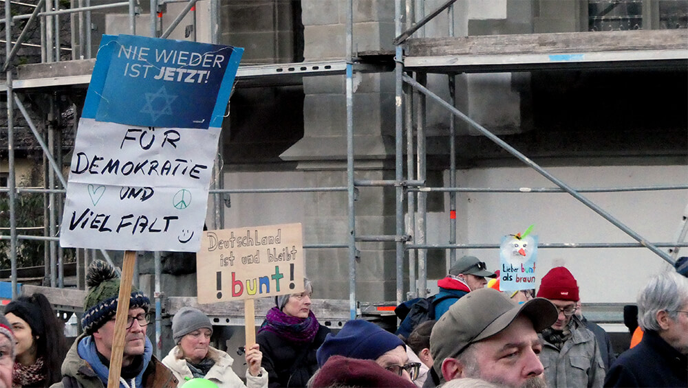 Demo Radolfzell Gg Rechts 24 01 31 ©pitwuhrer