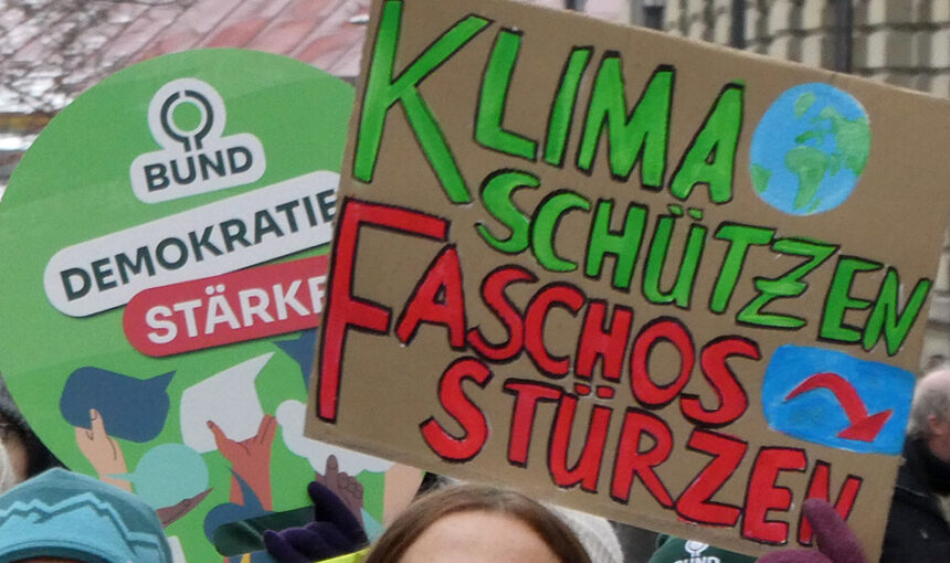 250214 Klimastreik Marktstätte2 © Pit Wuhrer