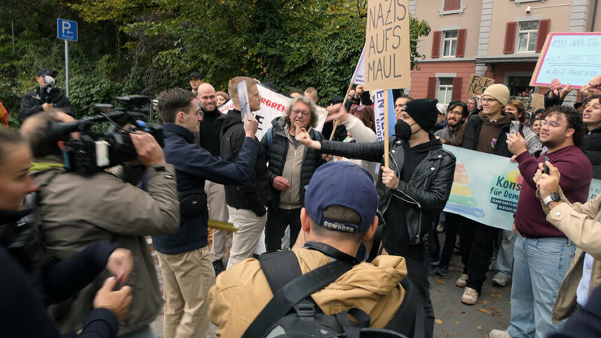 Anti Sellner Aktion 2024 10 19 Protest6 © Pit Wuhrer