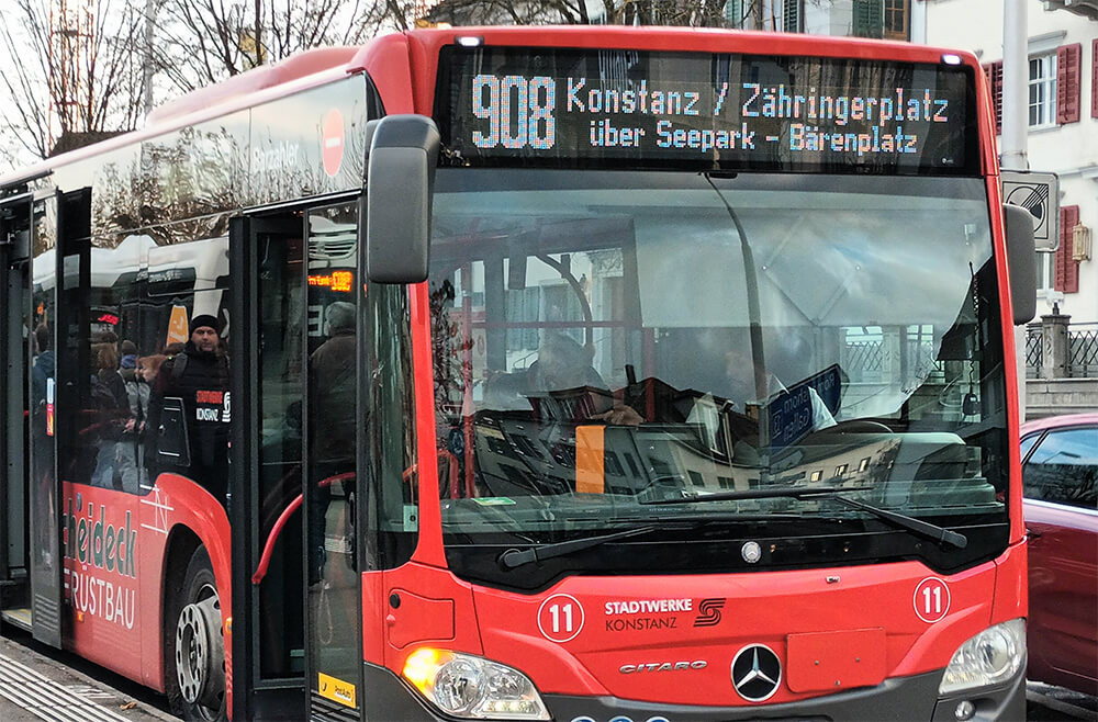 Bus Der Linie 908 Stadtwerke © Rbb