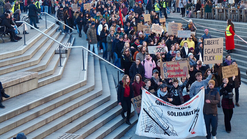 Demo Konstanz Gg Rechts 2025 02 08 Inkl Kritik Fdp Cdu © Anna Blank