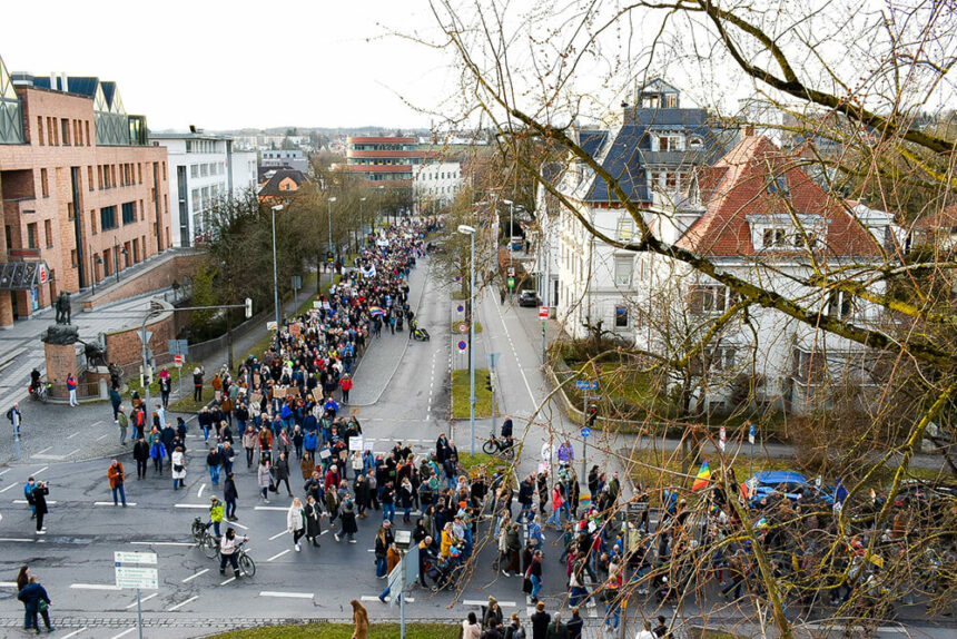 Demo Laut Gegen Rechts Ravensburg 2025 01 25 © Oberschwaben Gegen Rechts