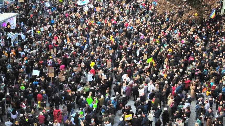 Demo Laut Gegen Rechts Ravensburg 2025 01 25 © Oberschwaben Gegen Rechts