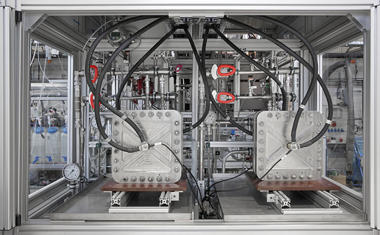 Elektrolyseur am Forschungszentrum Jülich © Limbach Forschungszentrum Jülich