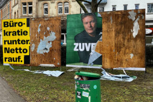 Fdp Grüne Wahlplakate 2025 © Pit Wuhrer