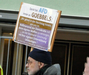 Poster Demo Gegen Rechts Radolfzell 2024 01 31 © Pit Wuhrer