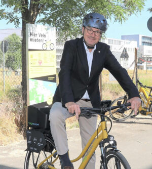 Radfahrer Burchardt © Pressestelle Stadt Konstanz