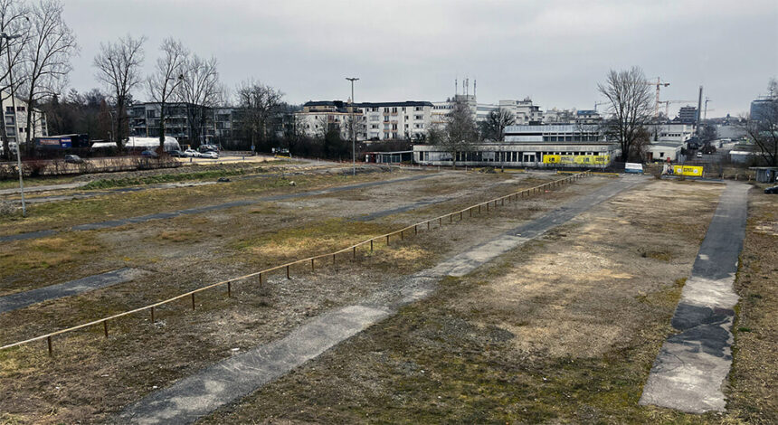 Siemensareal Parkplatz 2025 01 18 ©pw