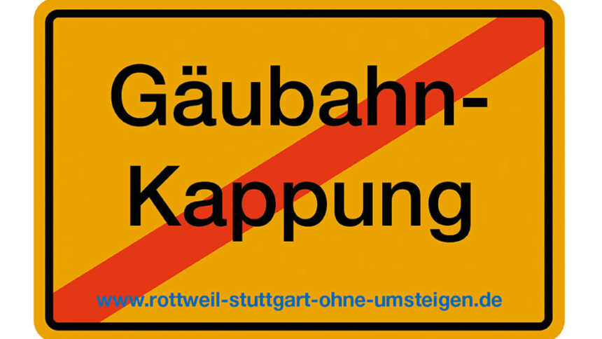 „Die Provinz lebt“: Bündnis Pro Gäubahn