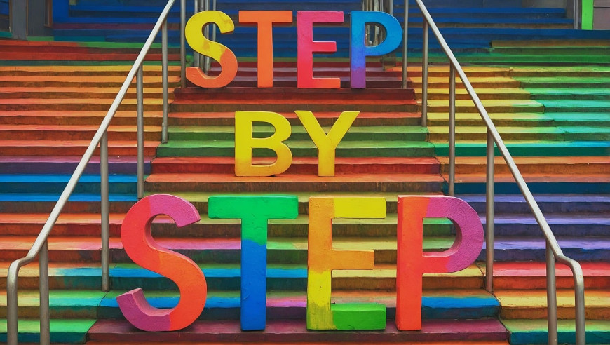 Step By Step (c) Gerd Altmann